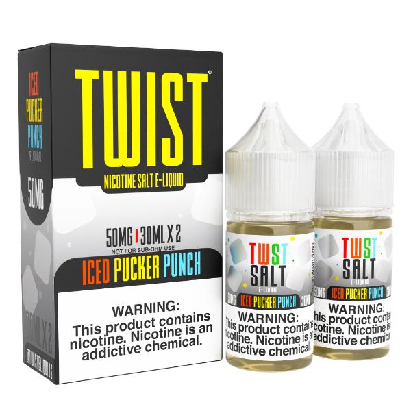 Lemon Twist Salt Series 60ML - Iced Pucker Punch