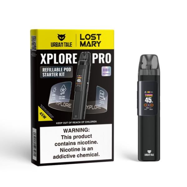 Urban Tale x Lost Mary Xplore Pro Pod Kit-Black