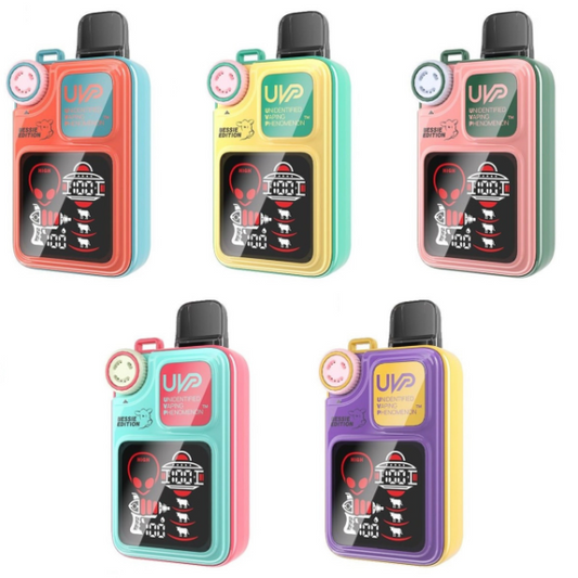 UVP Bessie Edition 18K Puff Rechargeable Vape 16mL Best Flavors