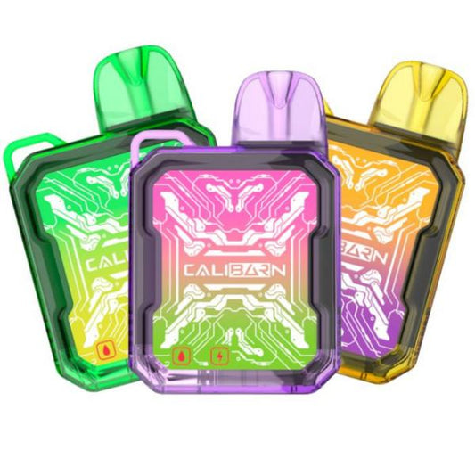 UWELL Caliburn Bar B6000 6000 Puffs Rechargeable Vape Disposable 12mL Best Flavors