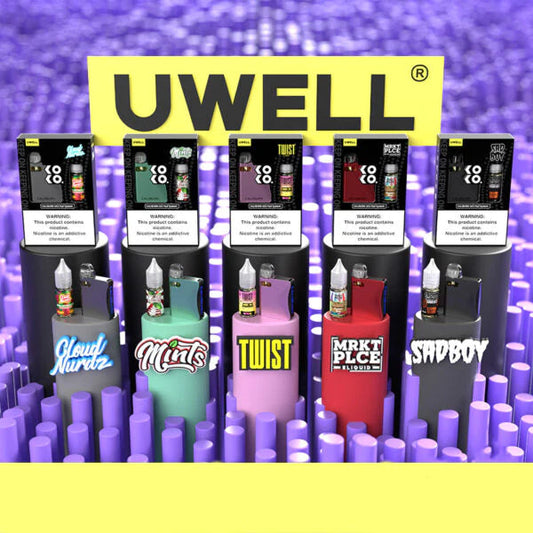 Uwell Caliburn AK3 Kit + Daddy's Vapor (10mL) (Salts)