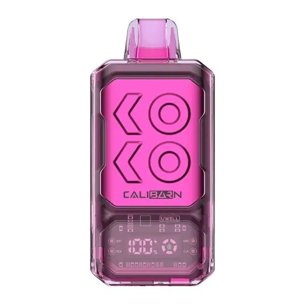 Best Deal Uwell Caliburn Bar S18000 Disposable Vape 22mL Crazy Berry Cherry