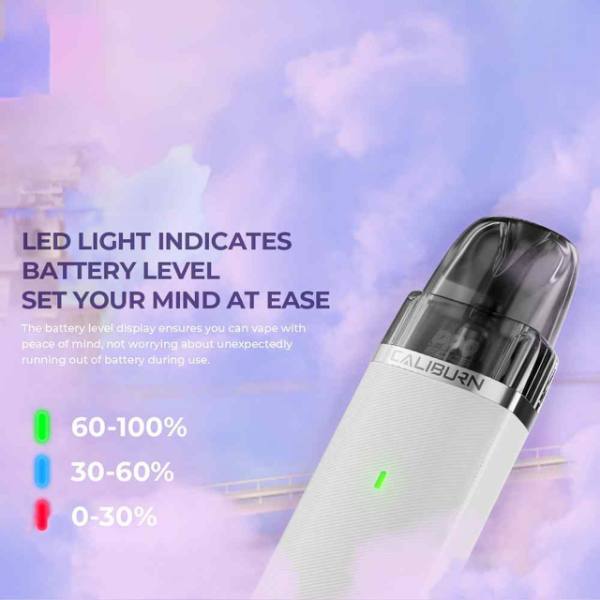 Uwell Caliburn G3 Lite 25W Pod Kit - Features