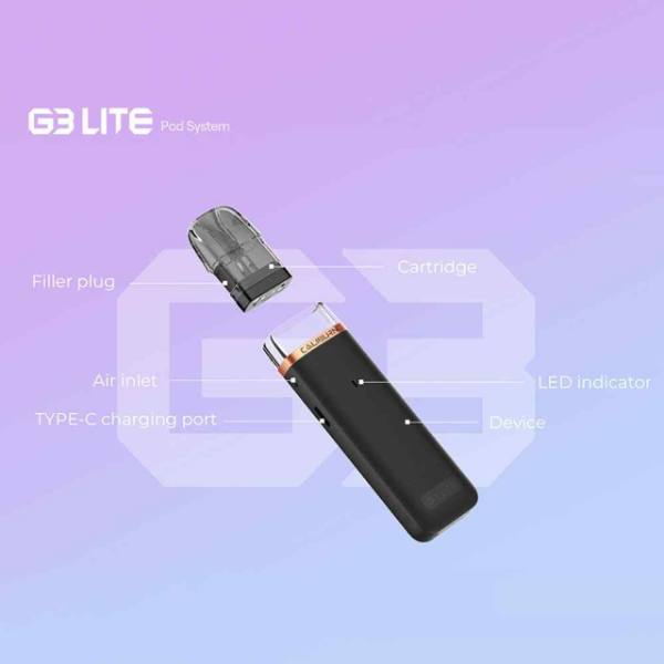 Uwell Caliburn G3 Lite 25W Pod Kit - Features 2