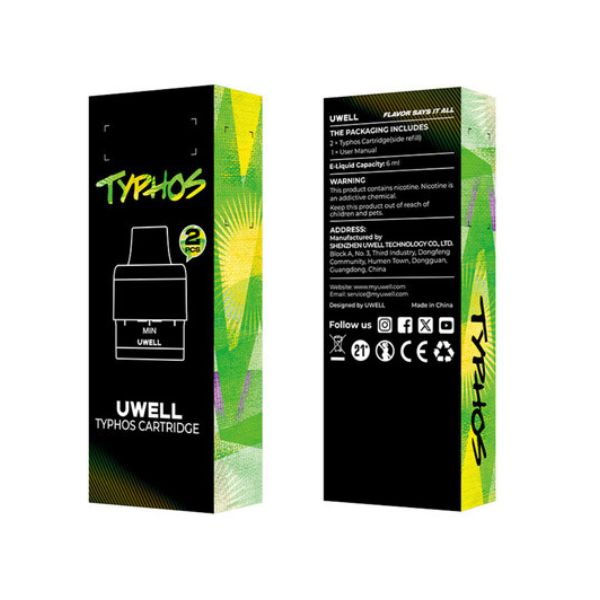 Uwell Typhos Replacement Pods 2-Pack