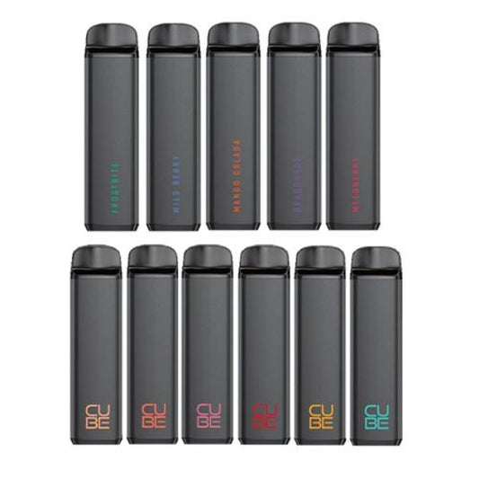 VaporTech Cube Disposable 10-Pack Best Flavors