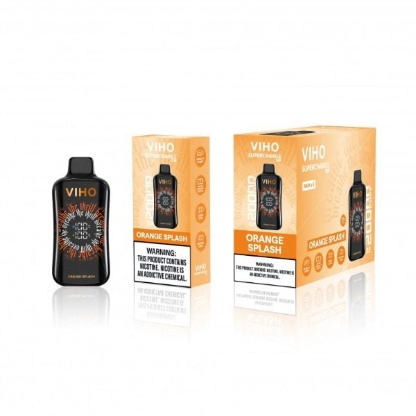 VIHO Supercharge Pro 20,000 Puffs Disposable - Orange Peach