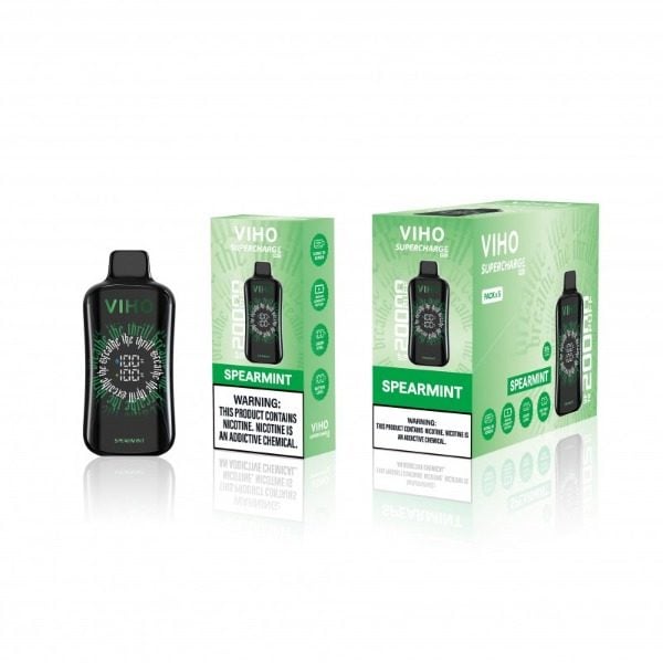VIHO Supercharge Pro 20,000 Puffs Disposable - Spearmint