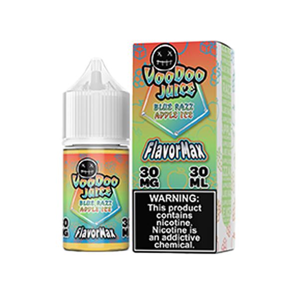Voodoo Juice FlavorMax Salt Series E-Liquid 30mL (Salt Nic)-30mg-Blue Razz Apple Ice