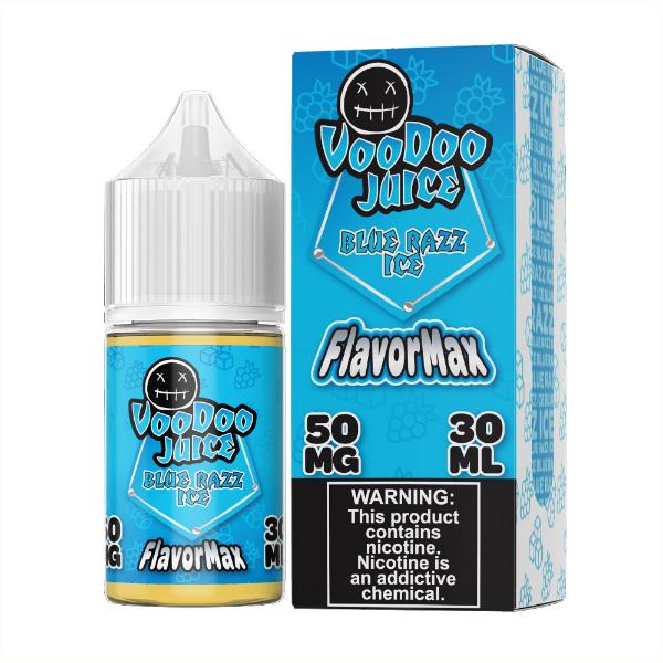 Voodoo Juice FlavorMax Salt Series E-Liquid 30mL (Salt Nic)-30mg-Blue Razz Ice