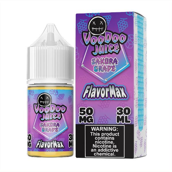 Voodoo Juice FlavorMax Salt Series E-Liquid 30mL (Salt Nic)-50mg-Sakura Grape