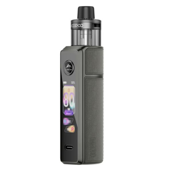 VooPoo Drag X3 80W Pod Mod Kit-Gray Metal