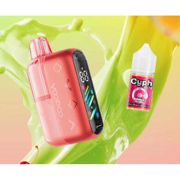 VooPoo NAVI x Cyph 80,000 Puffs Disposable Kit – $17.99 – eLiquid.com