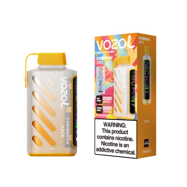 Vozol Gear Power 20000 Puffs Disposable Vape 20mL $6.40 eLiquid.com Vozol Gear Power 20000 Puffs Disposable Vape 20mL $6.40 eLiquid.com