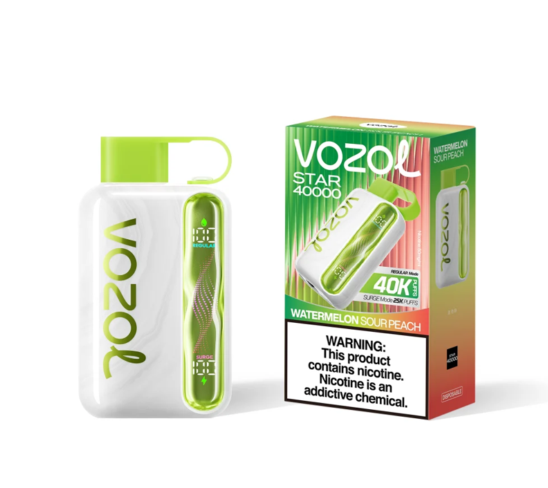 Best Deal Vozol Star 40k Puffs Disposable Vape 10 Pack - Watermelon Grape Boysenberry