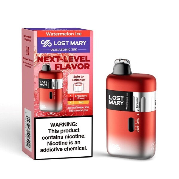 Best Deal Lost Mary Ultrasonic 35,000 Puffs Disposable - Watermelon Ice