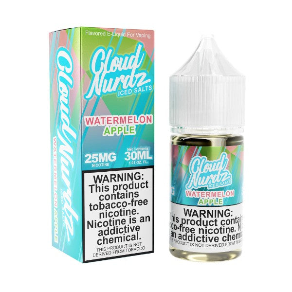Cloud Nurdz TFN Salts Series 30mL- Watermelon apple ice