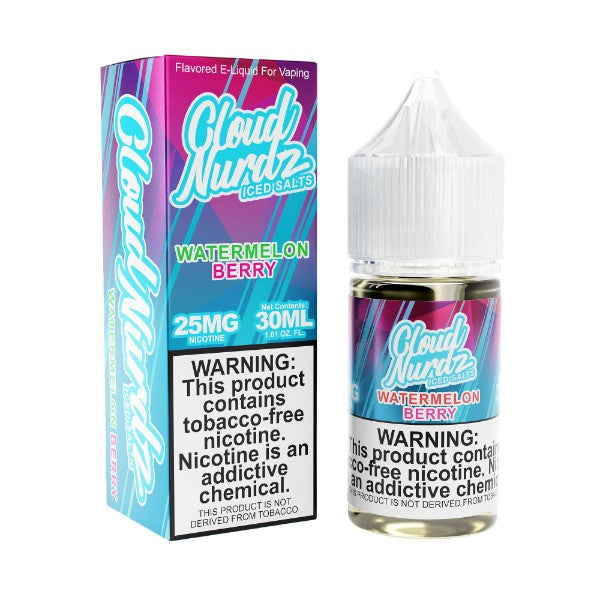 Cloud Nurdz TFN Salts Series 30mL- Watermelon berry ice