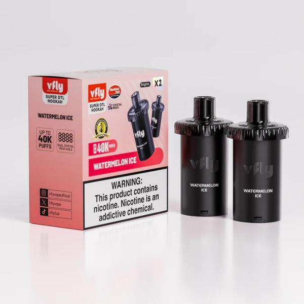 VFLY Super DTL Hookah 40K Disposable E-Hookah POD (2 Count)