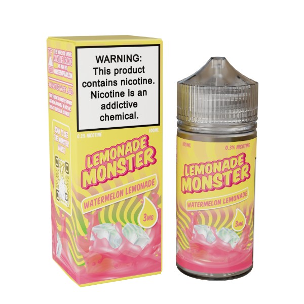 Lemonade Monster Series 100mL - Watermelon Lemonade