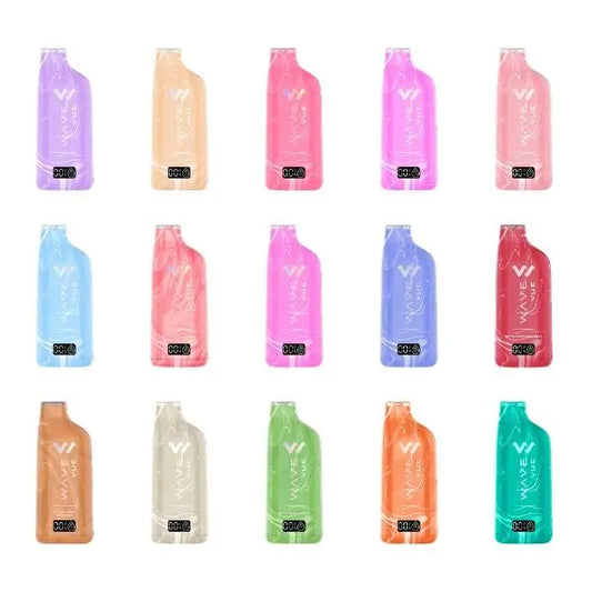 Wave Vue 10000 Puff Rechargeable Disposable Vape 20mL Best Flavors