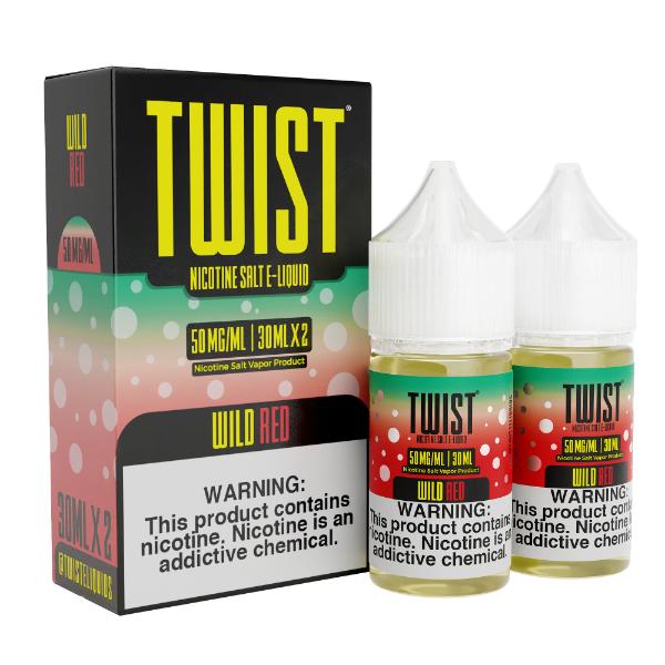 Lemon Twist Salt Series 60ML - Wild Red