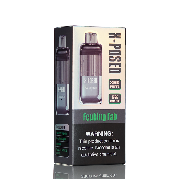 X-POSED 35,000 Puffs Disposable Pod