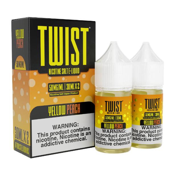 Lemon Twist Salt Series 60ML - Yellow Peach