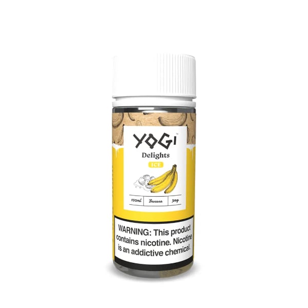 Yogi Delights 100mL E-Liquid Banana Ice