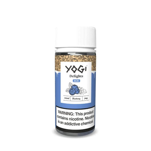 Yogi Delights 100mL E-Liquid Blueberry Ice