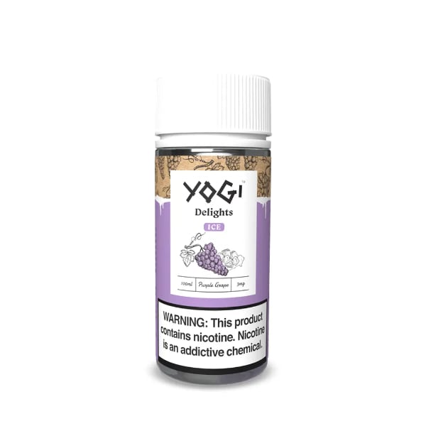 Yogi Delights 100mL E-Liquid Purple Grape Ice