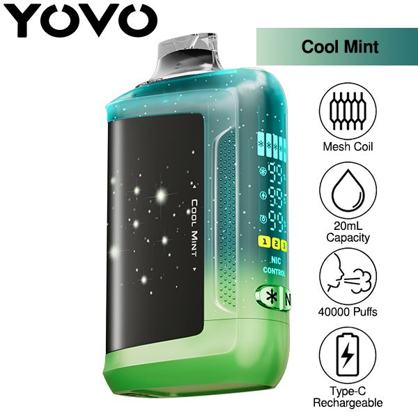 Yovo Starwalk 40,000 Puffs Disposable Vape 20mL 5 Pack $64.00 eLiquid.com Yovo Starwalk 40,000 Puffs Disposable Vape 20mL 5 Pack $64.00 eLiquid.com