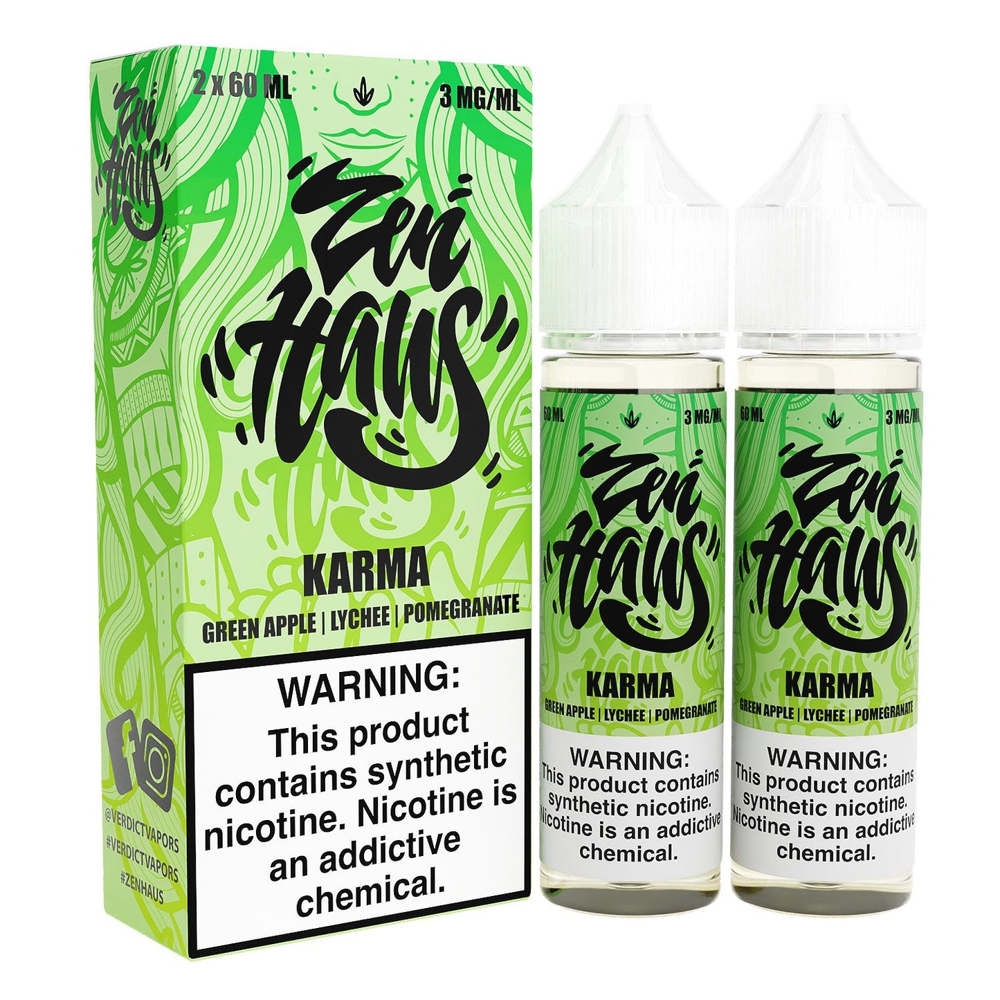 Zen Haus Series 2x60ML