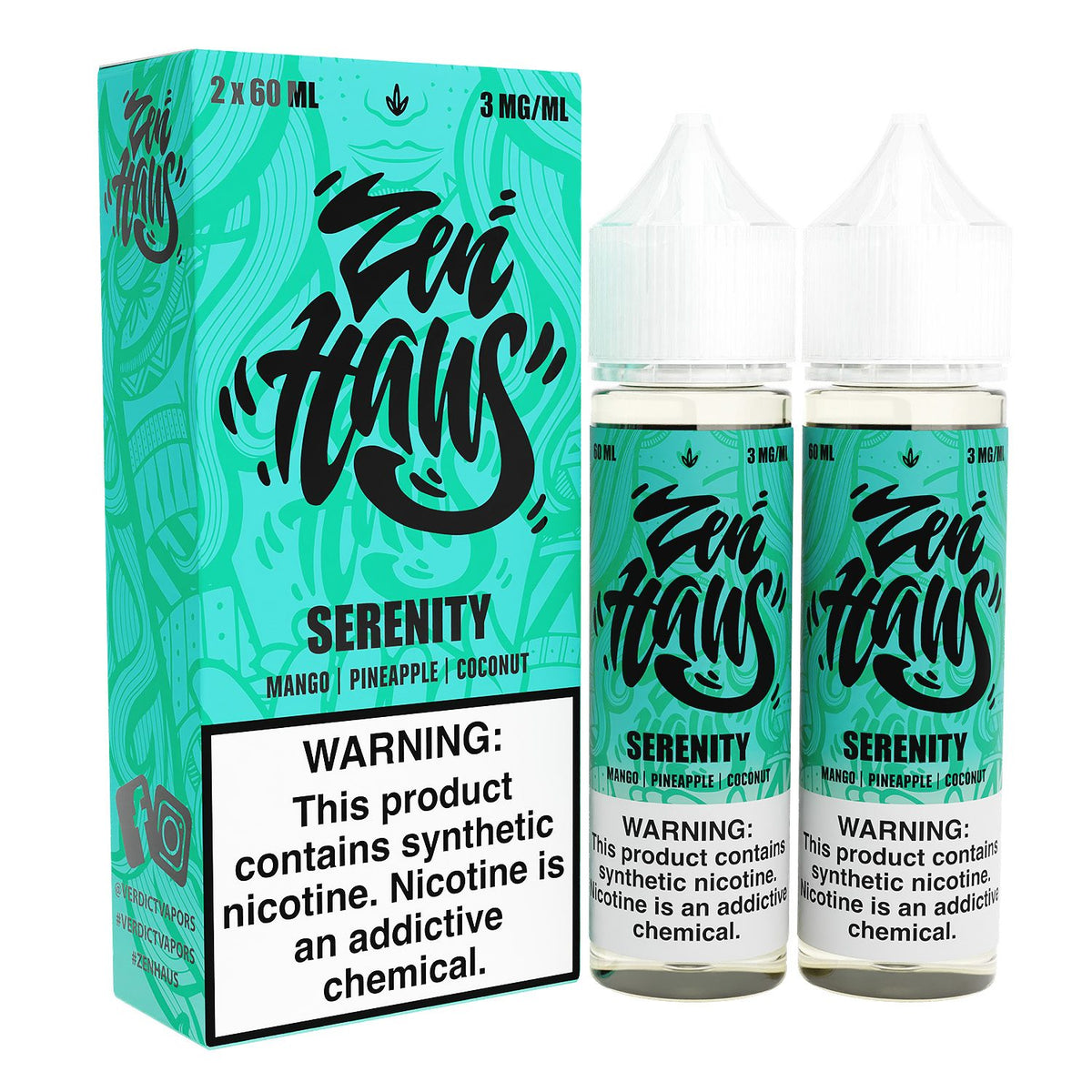 Zen Haus Series 2x60ML