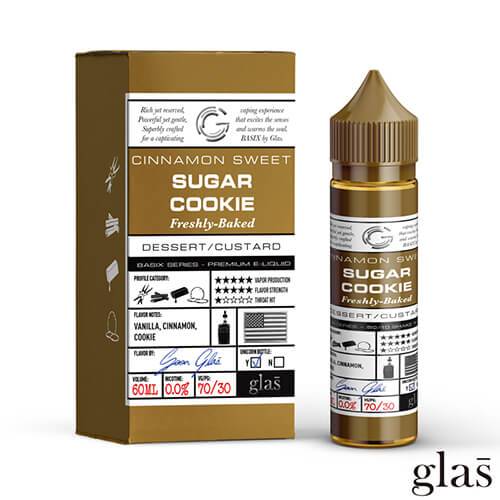 Sugar Cookie by Basix Series by Glas E-Liquid Vape Juice 0mg