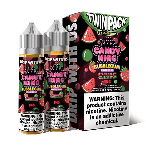 Strawberry Watermelon by Candy King eJuice Bubblegum Synthetic