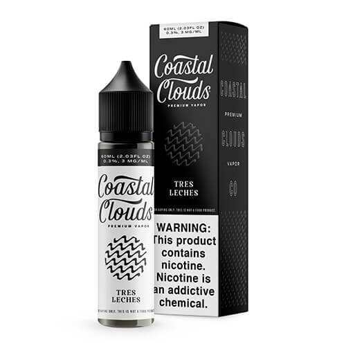 Tres Leches by Coastal Clouds Vape Juice 0mg