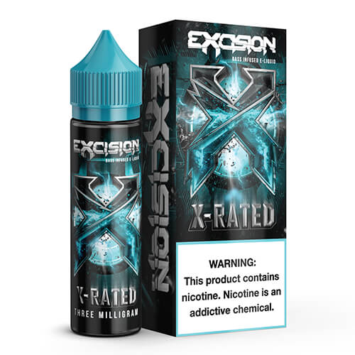 X-Rated by Excision Liquids Vape Juice 0mg