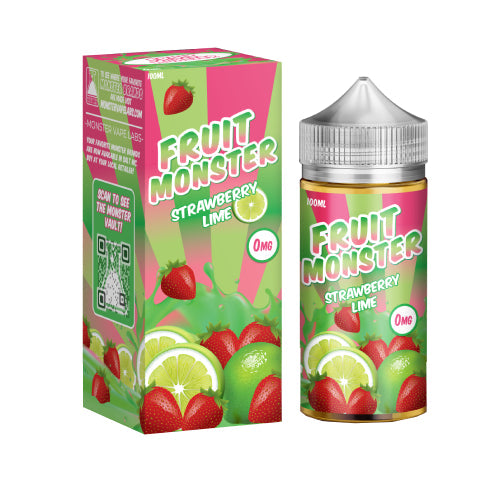 Fruit Monster eJuice Synthetic - Strawberry Lime