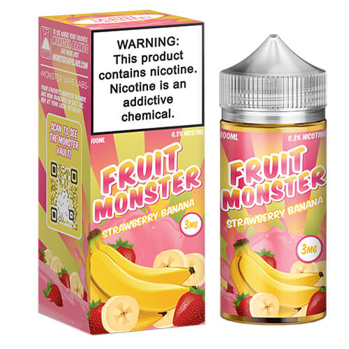 Strawberry Banana by Fruit Monster eJuice Synthetic