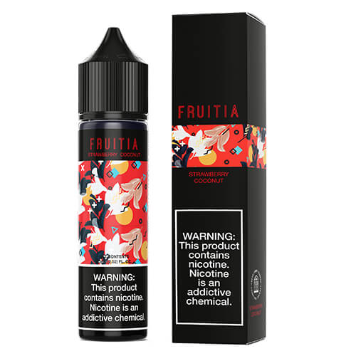 Strawberry Coconut Refresher by Fruitia eJuice Synthetic