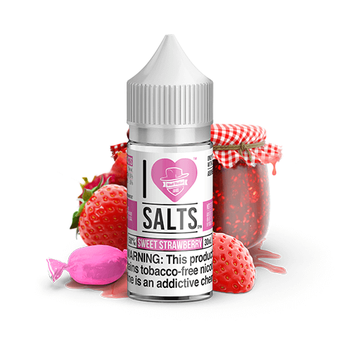Sweet Strawberry (Strawberry Candy) by I Love Salts Tobacco-Free Nicotine by Mad Hatter