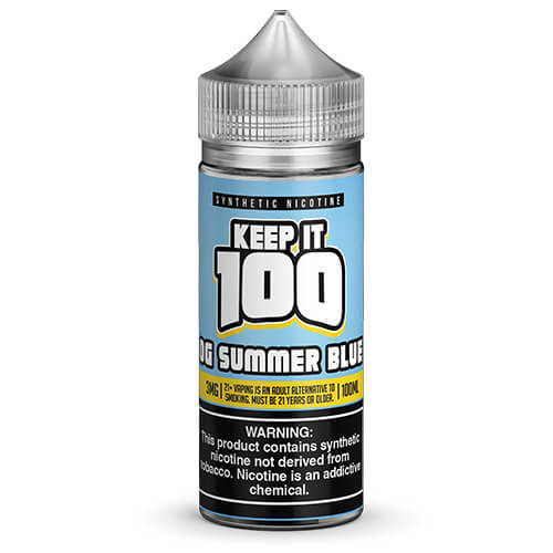 OG Summer Blue by Keep It 100 Synthetic E-Juice