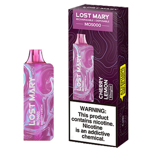 Lost Mary MO5000 - Disposable Vape Device - Cherry Lemon
