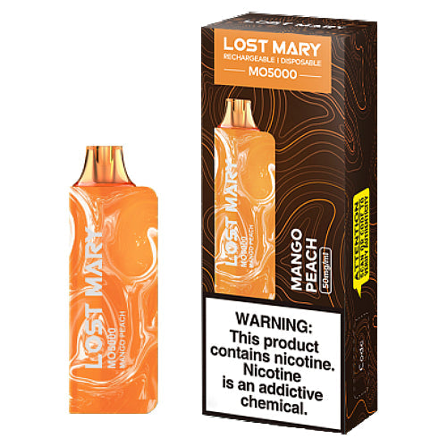 Lost Mary MO5000 - Disposable Vape Device - Mango Peach