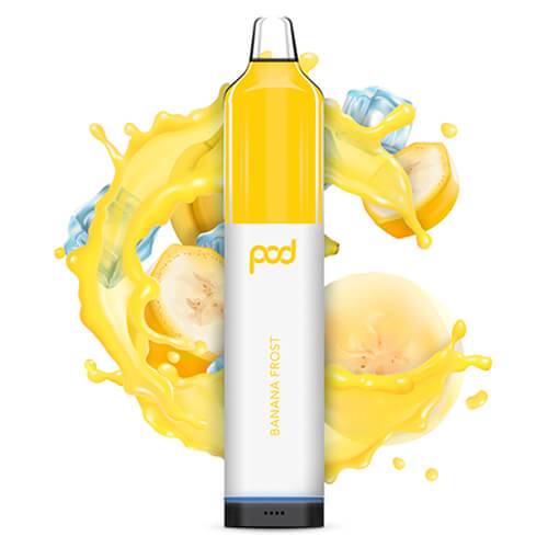 Pod Mesh 5500 - Disposable Vape Device - Banana Frost