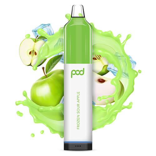 Pod Mesh 5500 - Disposable Vape Device - Frozen Sour Apple