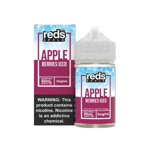 Reds Berries ICED by Reds Apple EJuice Vape Juice 3mg | eliquid.com