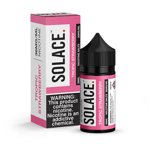 Tropic Strawberry by Solace Salts eJuice Vape Juice 36mg