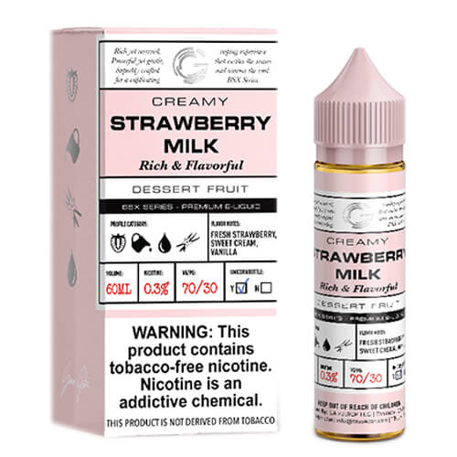 Strawberry Milk by BSX Series TFN by Glas E-Liquid
